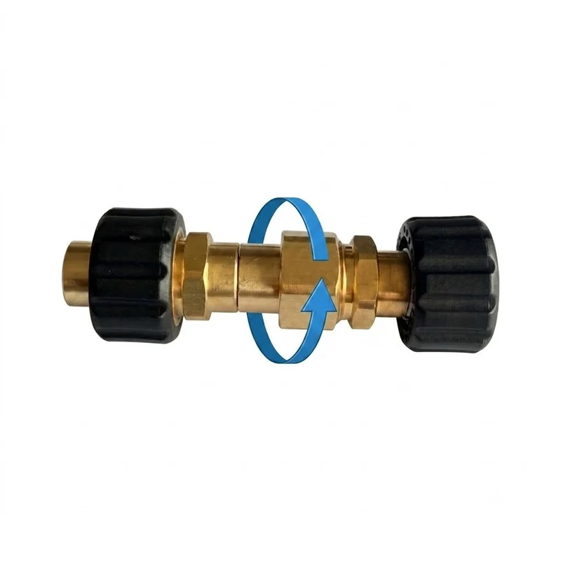 Drehkupplung M22x1,5 IG 1/4 IG 250bar Drehgelenk für Kärcher Kränzle WAP Alto