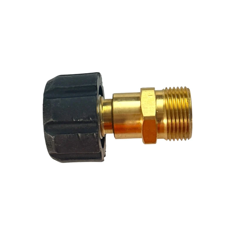 Adapter für Hochdruckreiniger M22 x1,5 AG auf M22 x1,5 IG drehbar Drehgelenk
