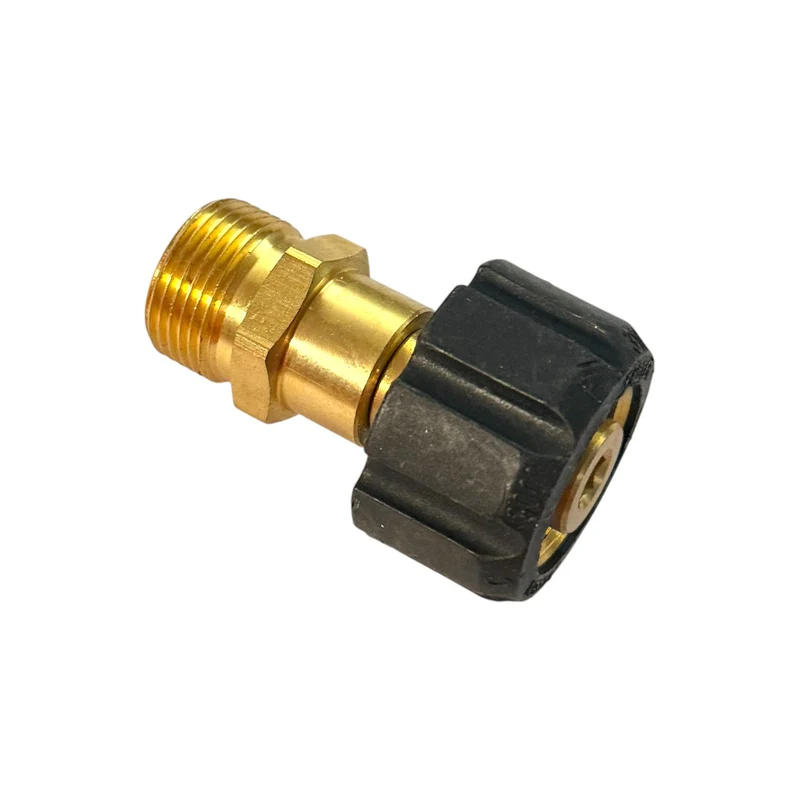 Adapter für Hochdruckreiniger M22 x1,5 AG auf M22 x1,5 IG drehbar Drehgelenk