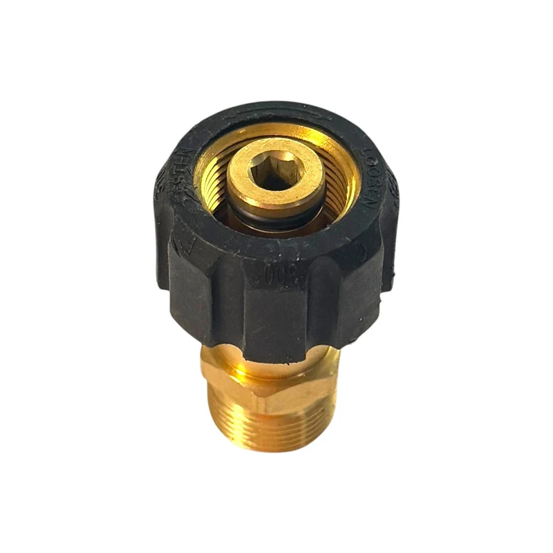 Adapter für Hochdruckreiniger M22 x1,5 AG auf M22 x1,5 IG drehbar Drehgelenk