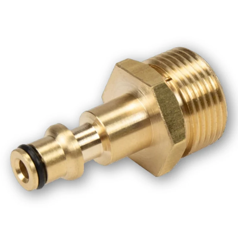 Stecknippel für Lavor / Bauker / VAX HD Pistole Adapter mit M22 AG Messing