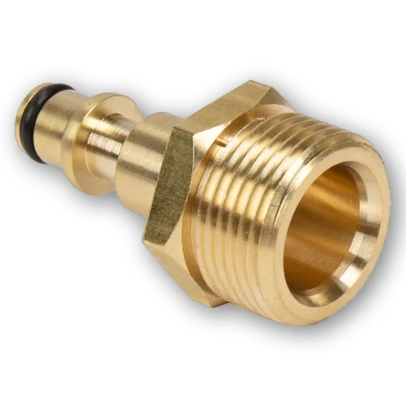 Stecknippel für Lavor / Bauker / VAX HD Pistole Adapter mit M22 AG Messing