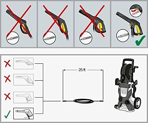 8m Hochdruckschlauch für Kärcher K2 K3 K4 K5 K6 K7 2.641 721.0 Made in Germany
