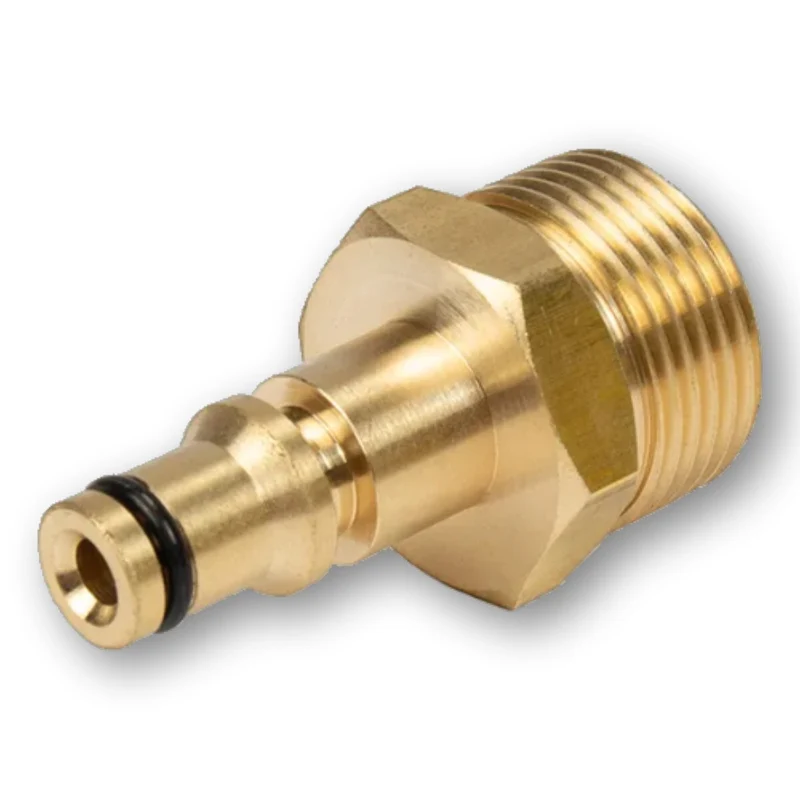 Stecknippel für manche AR und Black&Decker HD Pistole Adapter mit M22 AG Messing