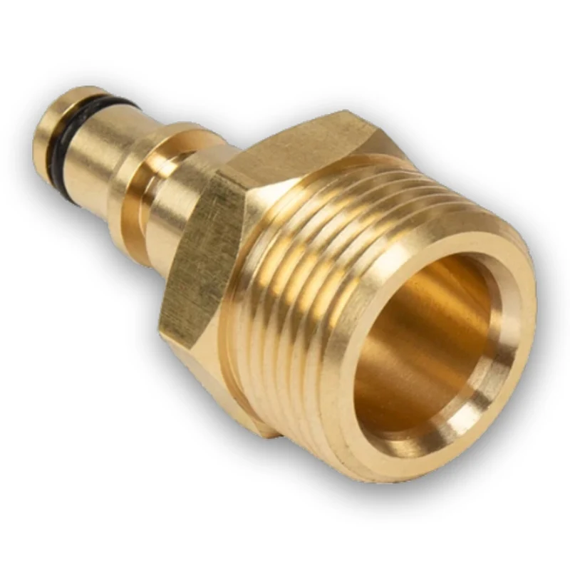 Stecknippel für manche AR und Black&Decker HD Pistole Adapter mit M22 AG Messing