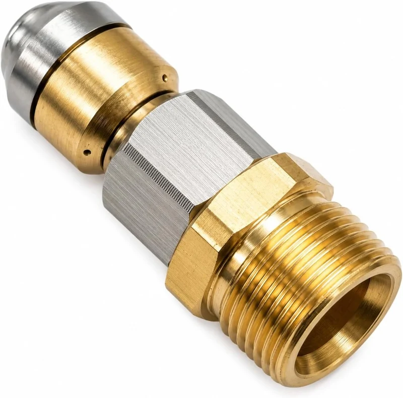 Rohrreinigungsdüse rotierend M22 x1,5 AG für Kärcher & Kränzle Hochdruckreiniger