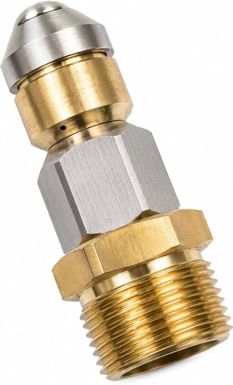 Rohrreinigungsdüse rotierend M22 x1,5 AG für Kärcher & Kränzle Hochdruckreiniger