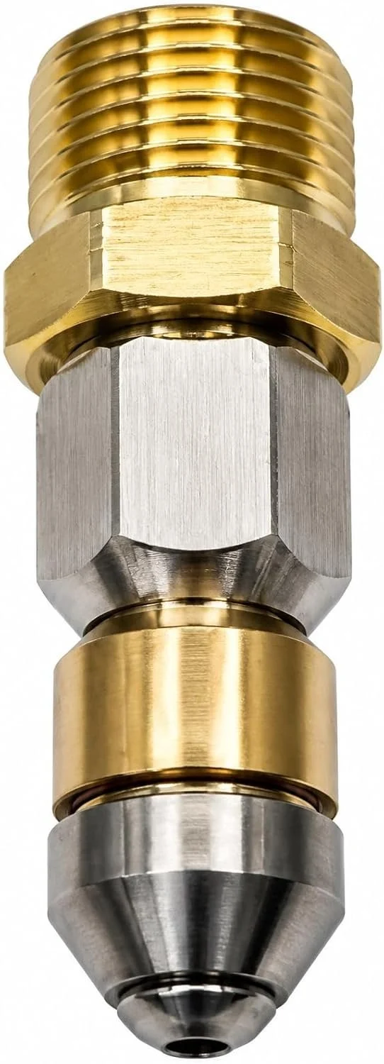 Rohrreinigungsdüse rotierend M22 x1,5 AG für Kärcher & Kränzle Hochdruckreiniger