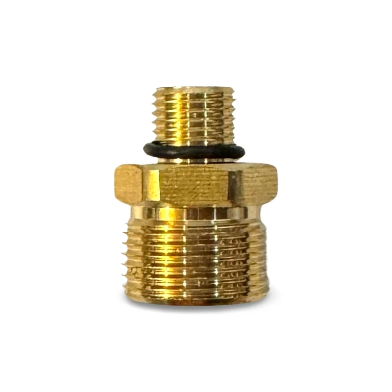 Bajonett Adapter M22 x 1.5 AG Messing für Kärcher K2 K7 Home & Garden 2 teilig