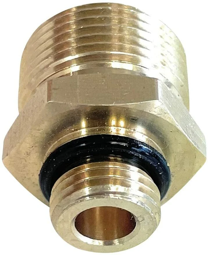 Bajonett Adapter M22 x 1.5 AG Messing für Kärcher K2 K7 Home & Garden 2 teilig