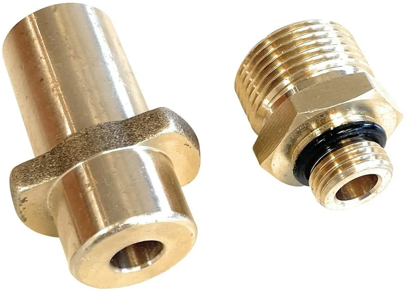 Bajonett Adapter M22 x 1.5 AG Messing für Kärcher K2 K7 Home & Garden 2 teilig