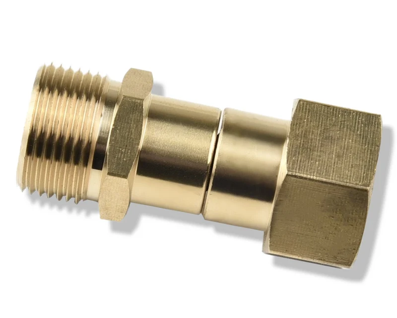 Adapter für Hochdruckreiniger M22 x1,5 AG auf M22 x1,5 IG Drehgelenk drehbar