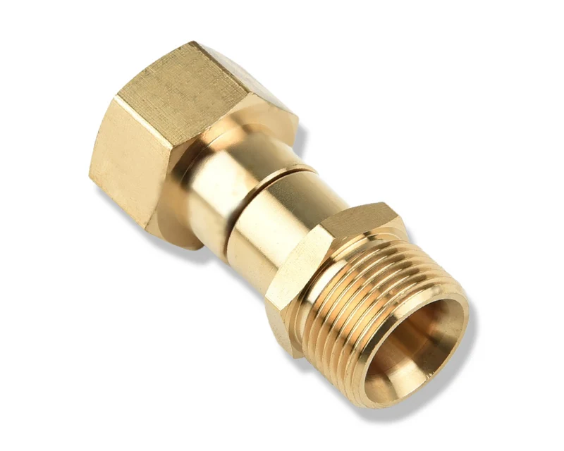 Adapter für Hochdruckreiniger M22 x1,5 AG auf M22 x1,5 IG Drehgelenk drehbar