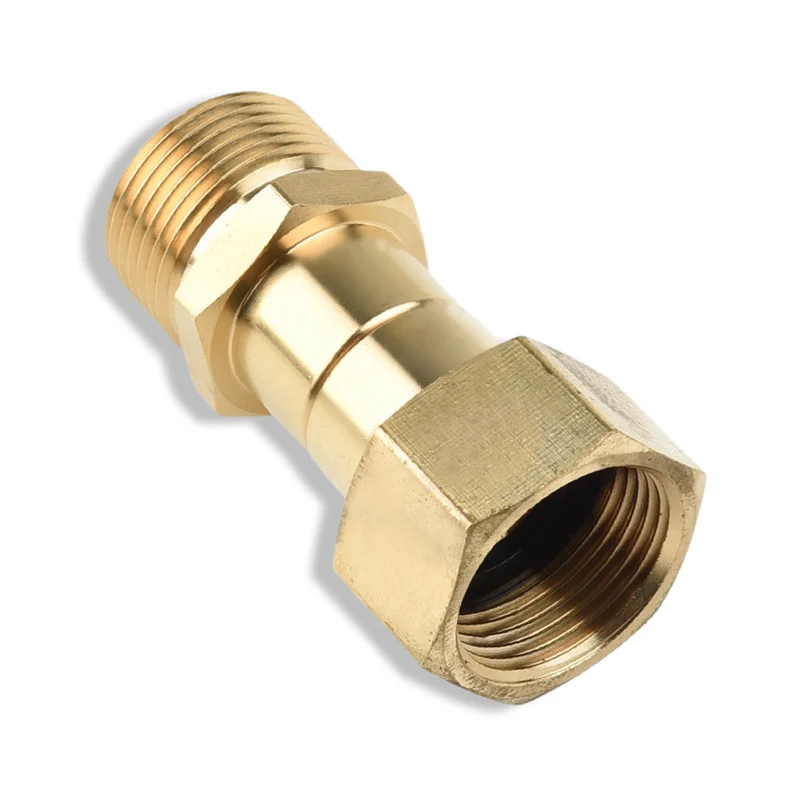 Adapter für Hochdruckreiniger M22 x1,5 AG auf M22 x1,5 IG Drehgelenk drehbar