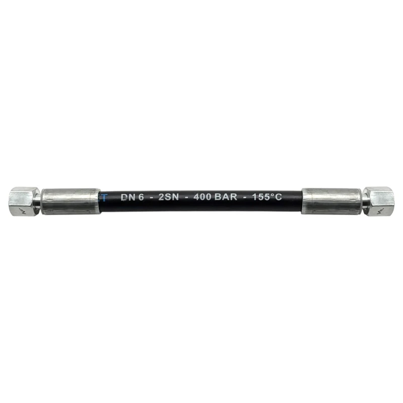 Hochdruckschlauch Verbindungsschlauch M14 IG AG DN6 220 bar 1SN 400 bar 2SN 155°