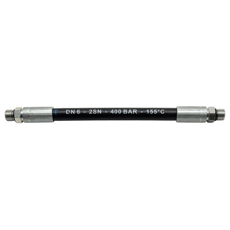 Hochdruckschlauch Verbindungsschlauch M14 IG AG DN6 220 bar 1SN 400 bar 2SN 155°