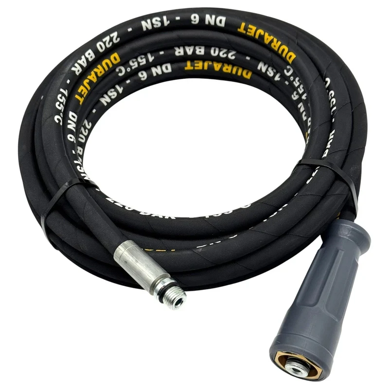 Rohrreinigungsschlauch für Kärcher Kränzle HD HDS TR22 IG + 5x Düse 220Bar 155°C
