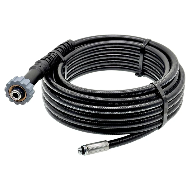 Rohrreinigungsschlauch für Hochdruckreiniger universal mit M21 IG 14mm/15mm Dorn