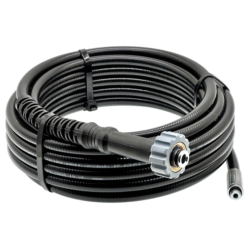 Rohrreinigungsschlauch für Hochdruckreiniger universal mit M21 IG 14mm/15mm Dorn