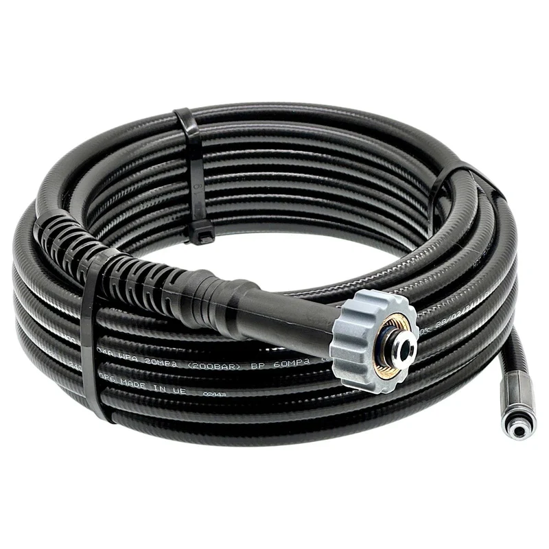 Rohrreinigungsschlauch für Hochdruckreiniger universal mit M21 IG 14mm/15mm Dorn