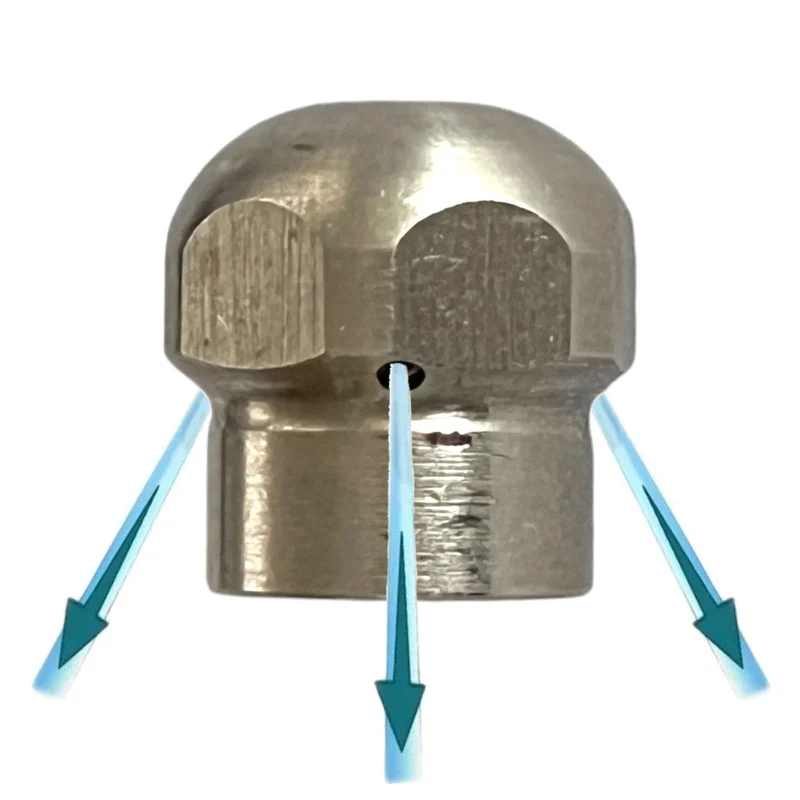 Rohrreinigungsschlauch für Hochdruckreiniger universal mit M21 IG 14mm/15mm Dorn