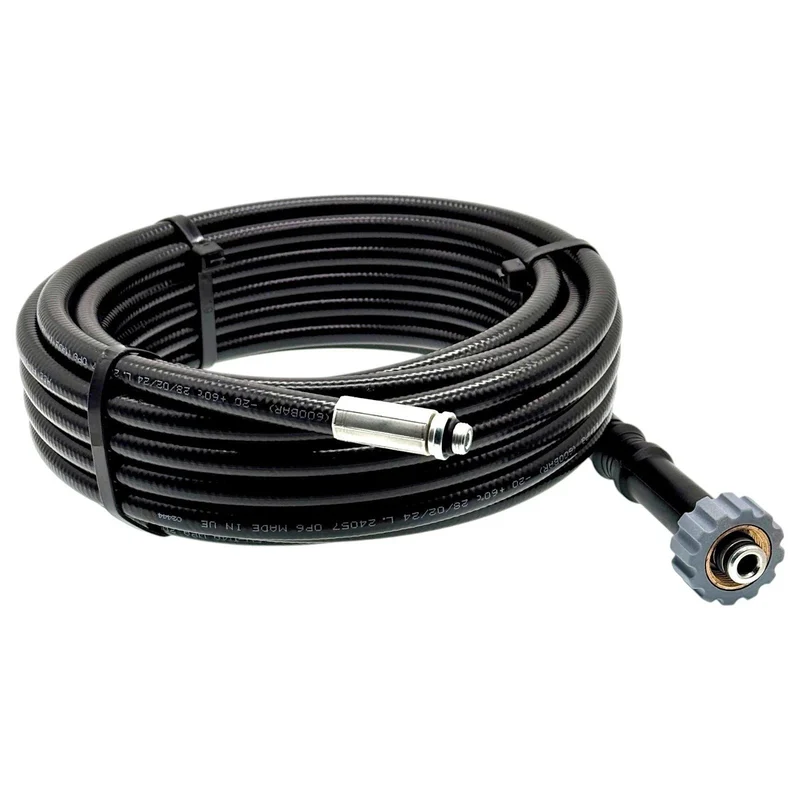 Rohrreinigungsschlauch für Hochdruckreiniger universal mit M21 IG 14mm/15mm Dorn