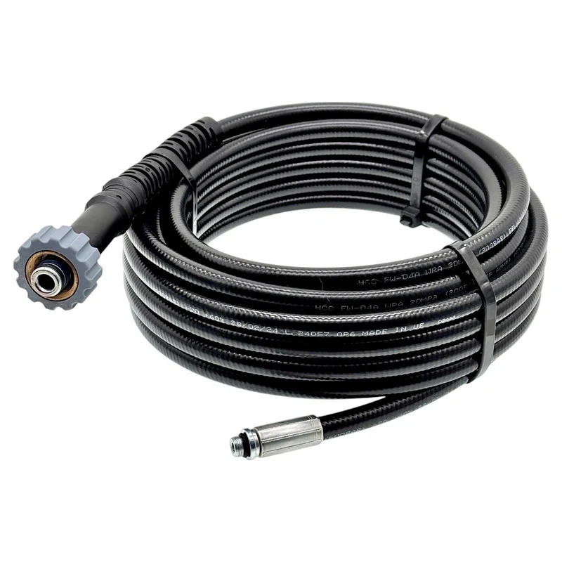 Rohrreinigungsschlauch für Hochdruckreiniger universal mit M21 IG 14mm/15mm Dorn