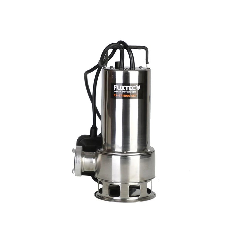 B-WARE FUXTEC Tauchpumpe - Schmutzwasserpumpe FX-TP11000 INOX (Edelstahl) - 1100 Watt