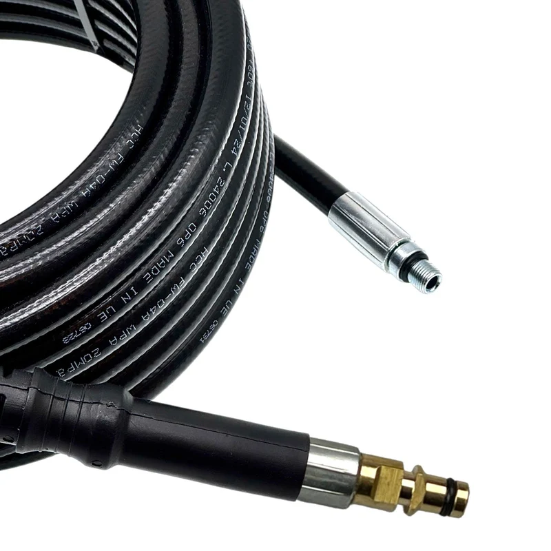 Rohrreinigungsschlauch Quick Connect für Kärcher K2 K7 Rohrreinigungsset 2 Düsen