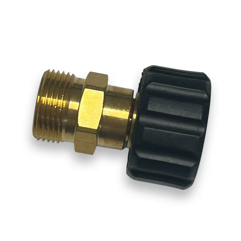 Adapter M22 x1,5 IG auf M22 x1,5 AG Nippel für Hochdruckreiniger Lanze Schlauch