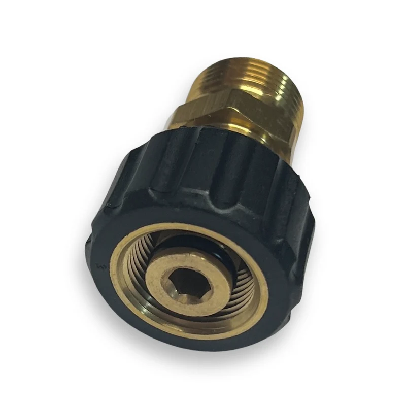 Adapter M22 x1,5 IG auf M22 x1,5 AG Nippel für Hochdruckreiniger Lanze Schlauch