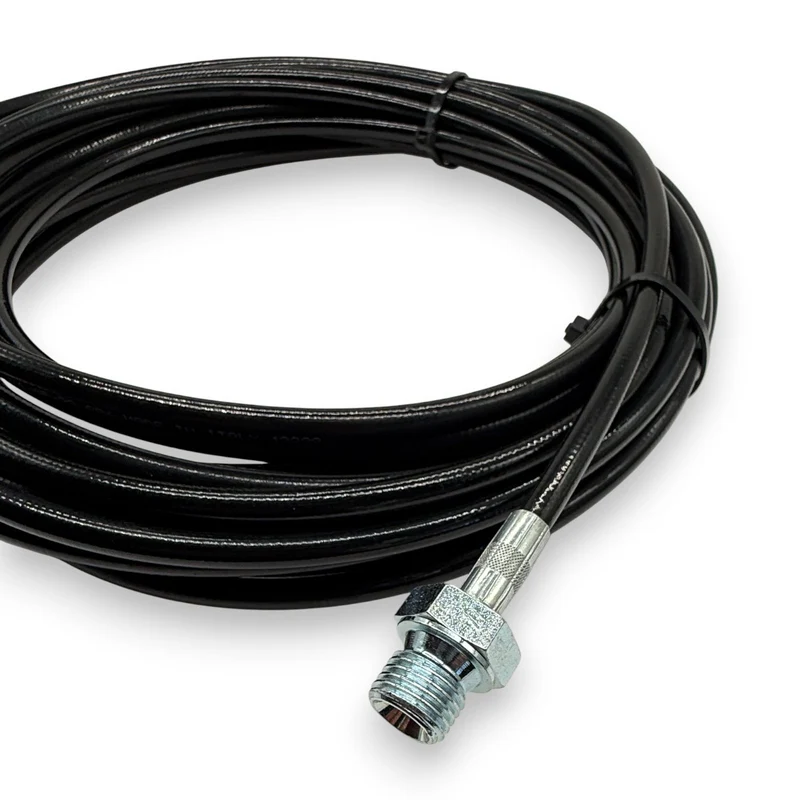 10m Rohrreinigungsschlauch extra dünn 7mm für Hochdruckreiniger 250bar 60°C