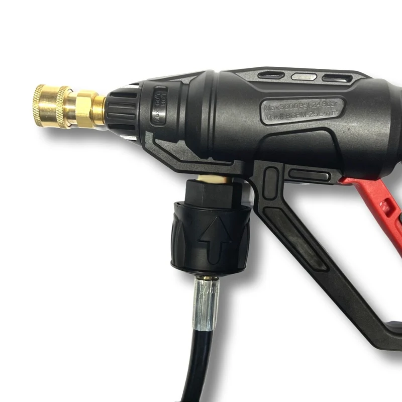 Hochdruckpistole für Parkside u.a. & 5 in 1 Düse Schnellkupplung Click Adapter