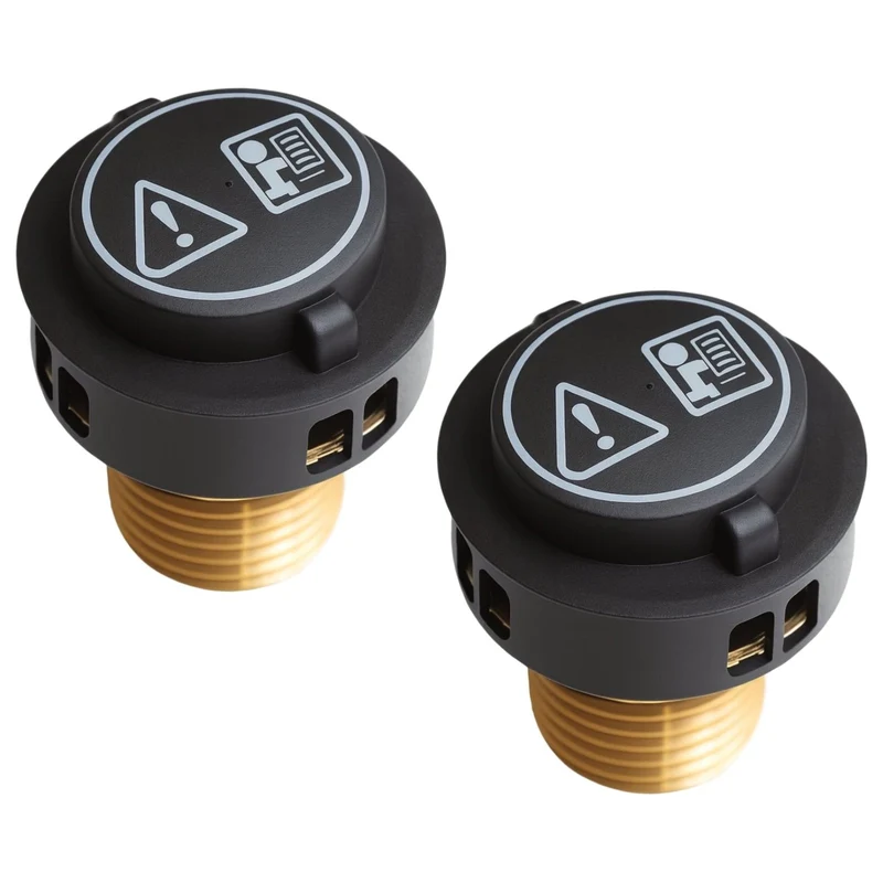 2x Sicherheits‑Druckverschluss komp. zu Kärcher SC 1402 Dampfreiniger KA 4.580