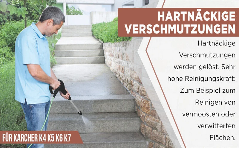 Rotordüse Dreckfräse für Hochdruckreiniger Kärcher K K2 bis K7 Bajonett Anschlus
