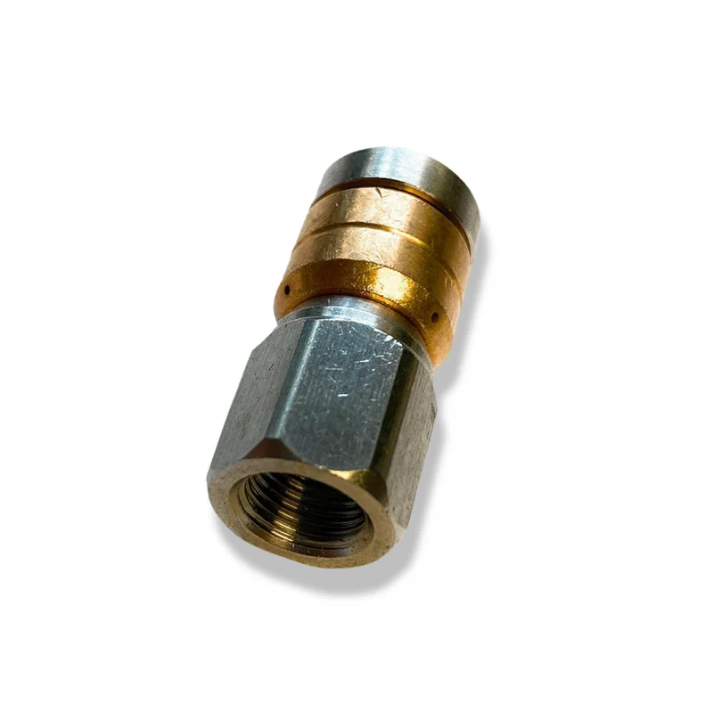 Rotierende Rohrreinigungsdüse 1/8" IG für Kärcher WAP Alto Kränzle Nilfisk etc.