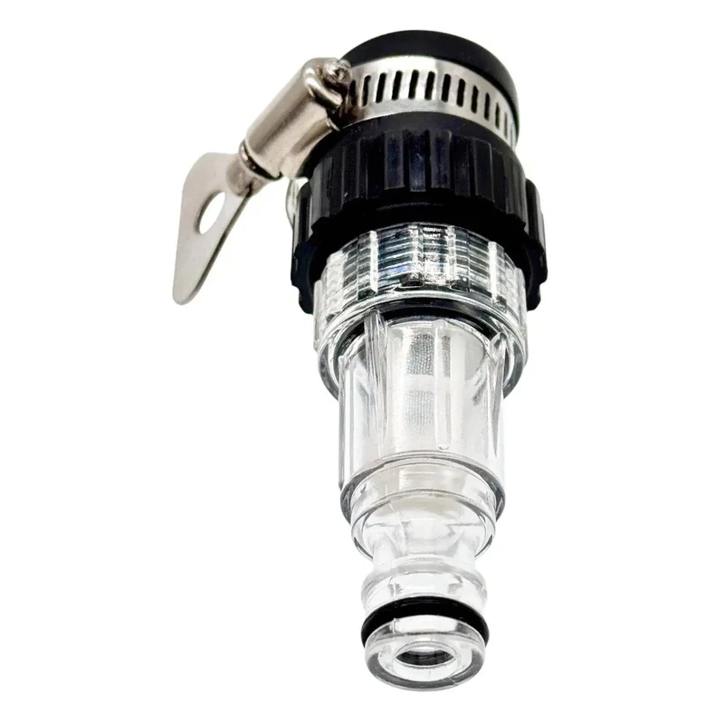 Wasserfilter klein Set 3/4" Gartenschlauch Vorfilter Wasserhahn Schnelladapter