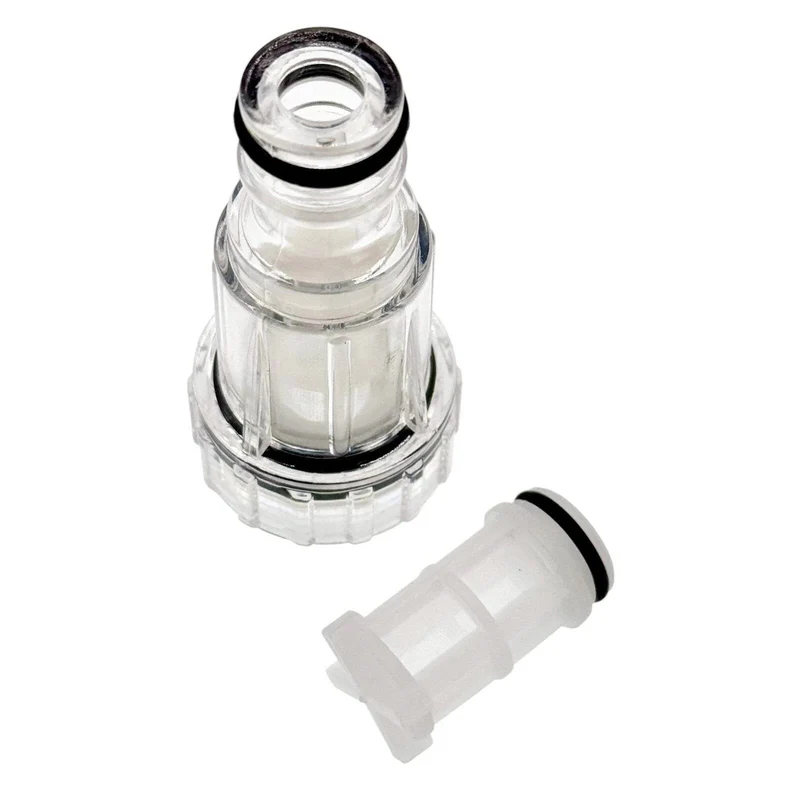 Wasserfilter klein Set 3/4" Gartenschlauch Vorfilter Wasserhahn Schnelladapter