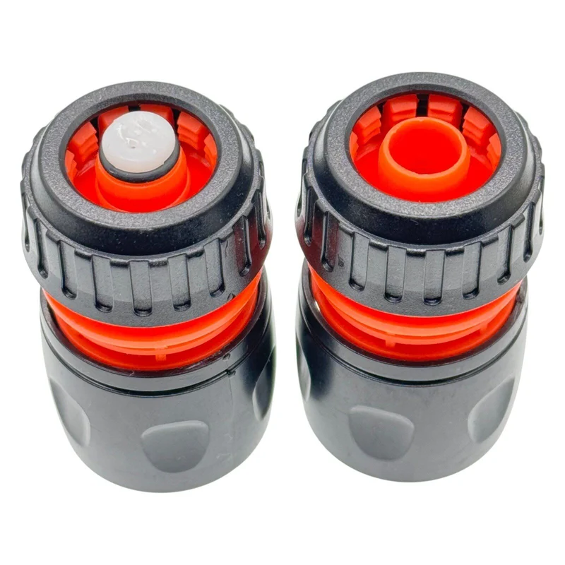Gartenschlauch Anschluss Set 1/2" 3/4" Hahnanschluss Kupplung Wasserstopp Filter