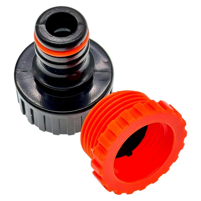 Gartenschlauch Anschluss Set 1/2" 3/4" Hahnanschluss Kupplung Wasserstopp Filter