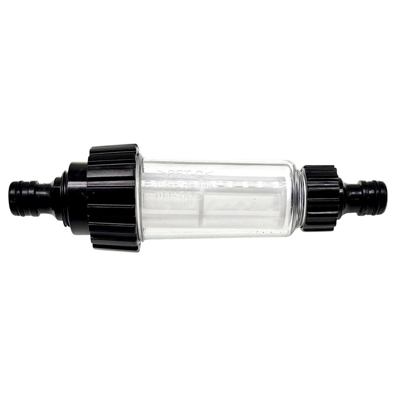 Wasserfilter Set 16mm Schnelladapter Gartenschlauch 3/4" Wasserhahn Vorfilter