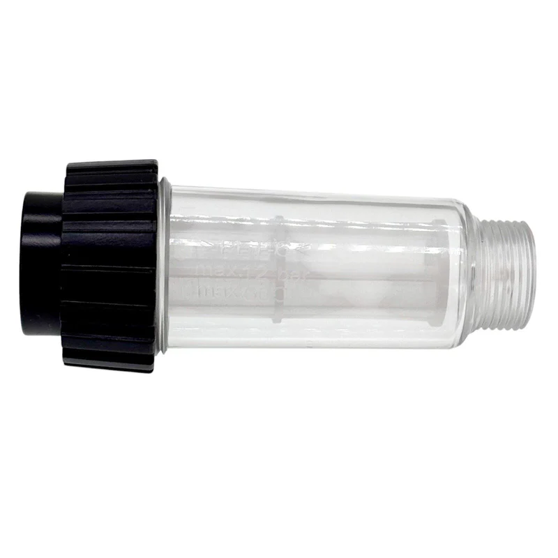 Wasserfilter Set 16mm Schnelladapter Gartenschlauch 3/4" Wasserhahn Vorfilter
