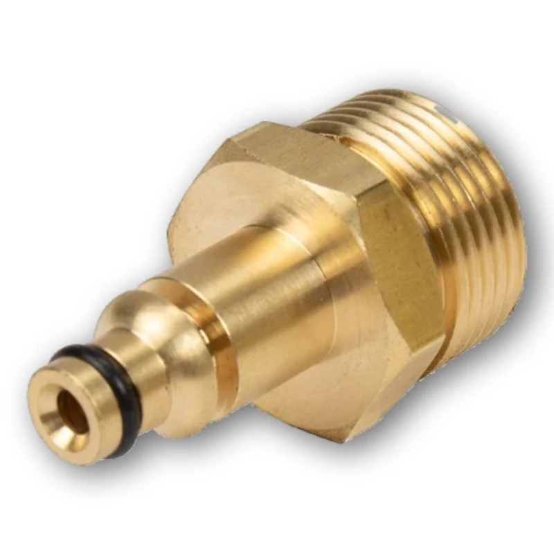 Stecknippel für Bosch, AR und Black&Decker HD Pistole Adapter mit M22 AG Messing