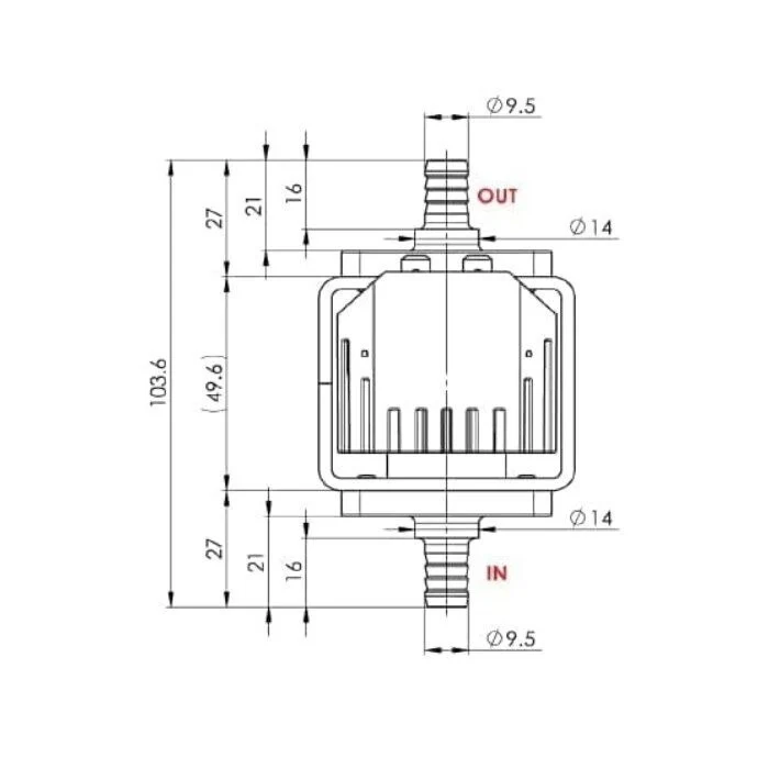 2x Original Pumpe Gotec für Kärcher Puzzi 100 200 8/1 10/1 10/2 Waschsauger Pomp