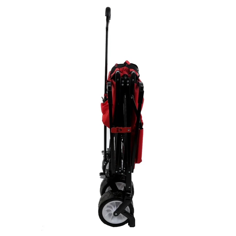 B-WARE FUXTEC Bollerwagen Rot mit Sonnendach JW-76CR