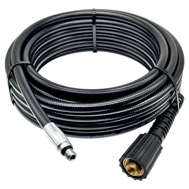 Rohrreinigungsschlauch für Nilfisk, Alto Hochdruckreiniger 1/2" IG + 2 Düsen
