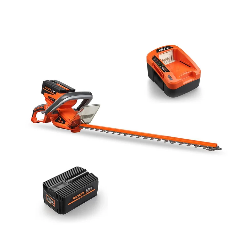 B-WARE Akku 40V Heckenschere E522D - Set mit Akku und Ladegerät FUXTEC