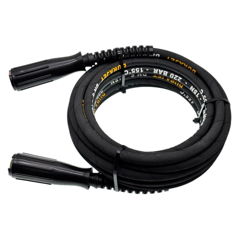 Hochdruckschlauch 2x M22 IG für HD Reiniger 220 bar Profi + Schnellkupplung Set
