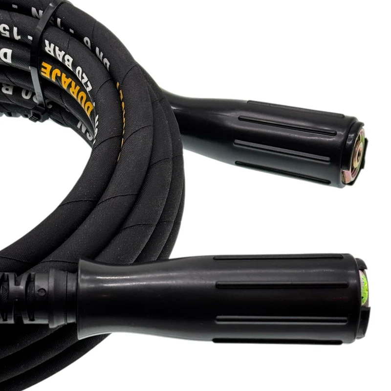 Hochdruckschlauch 2x M22 IG für HD Reiniger 220 bar Profi + Schnellkupplung Set