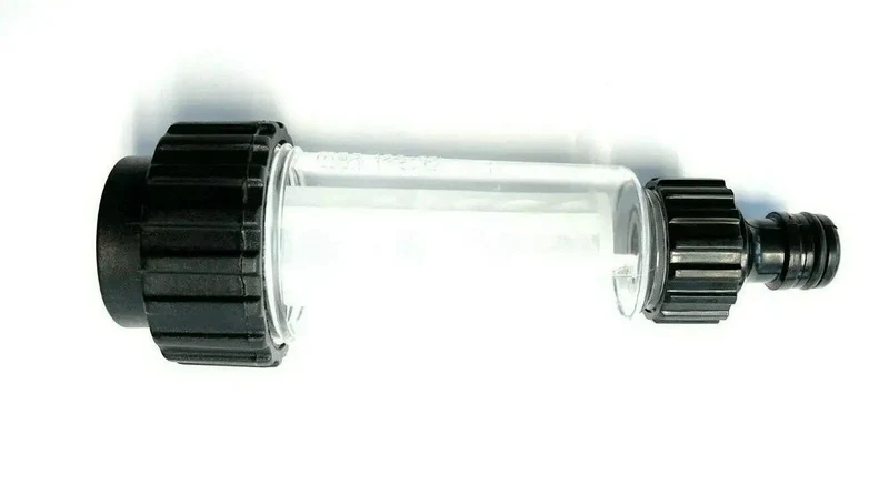 Wasserfilter für Hochdruckreiniger Gartenpumpe Wohnmobil ¾ inkl Schnelladapter
